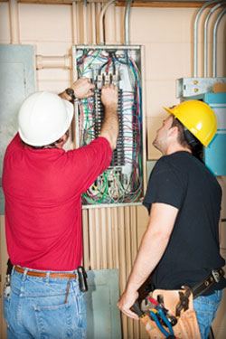 Cal-Tech Electric has a team of journeymen electricians working to meet your electrical wiring needs